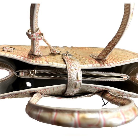 Brahmin NWT Nikita Sunkiss Melbourne Genuine Leather Purse Bag (P043) - Picture 10 of 12